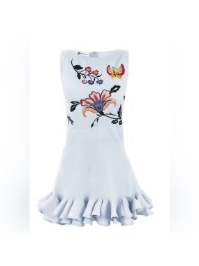 Fanm Mon FLIRT DRESS in blue size XS